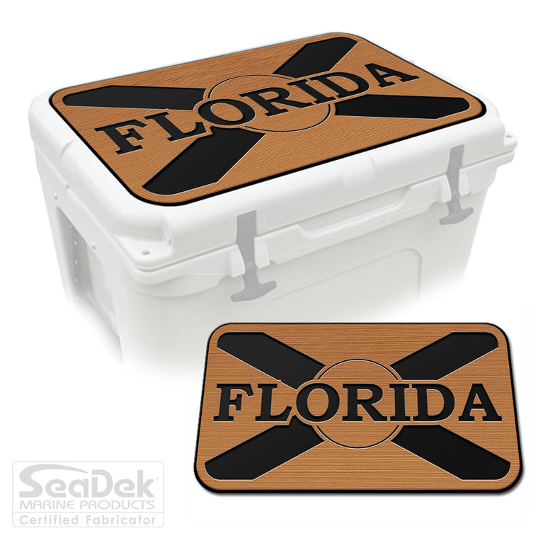 Mocha Black SeaDek Cooler Pad Marine EVA Mat by USATuff Fits YETI RTIC ORCA Ozark Trail Traction Non-Slip Seat Pad