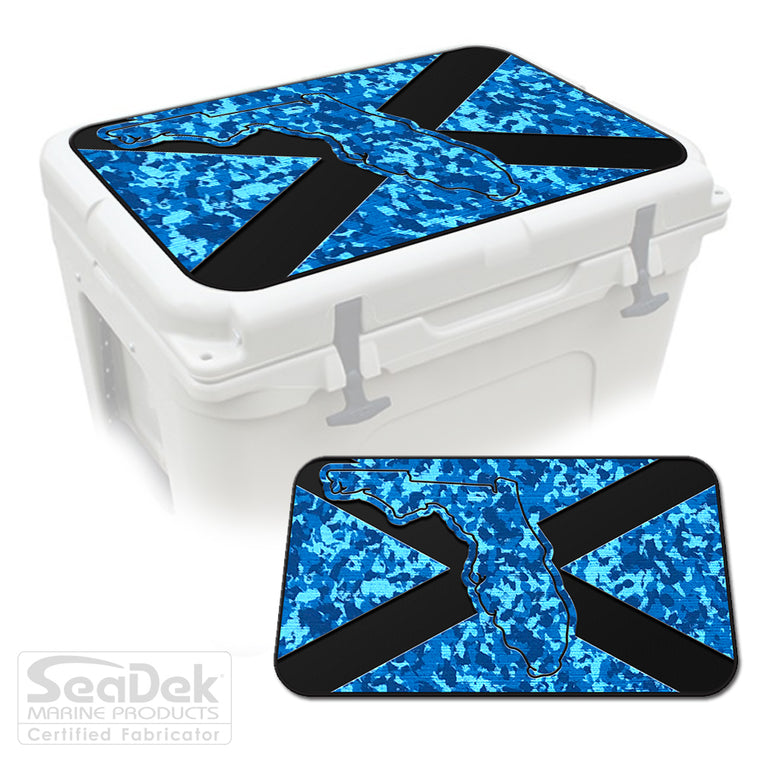 SeaDek Cooler Pad Marine EVA Mat by USATuff Fits YETI RTIC ORCA Ozark Trail Traction Non-Slip Seat Pad