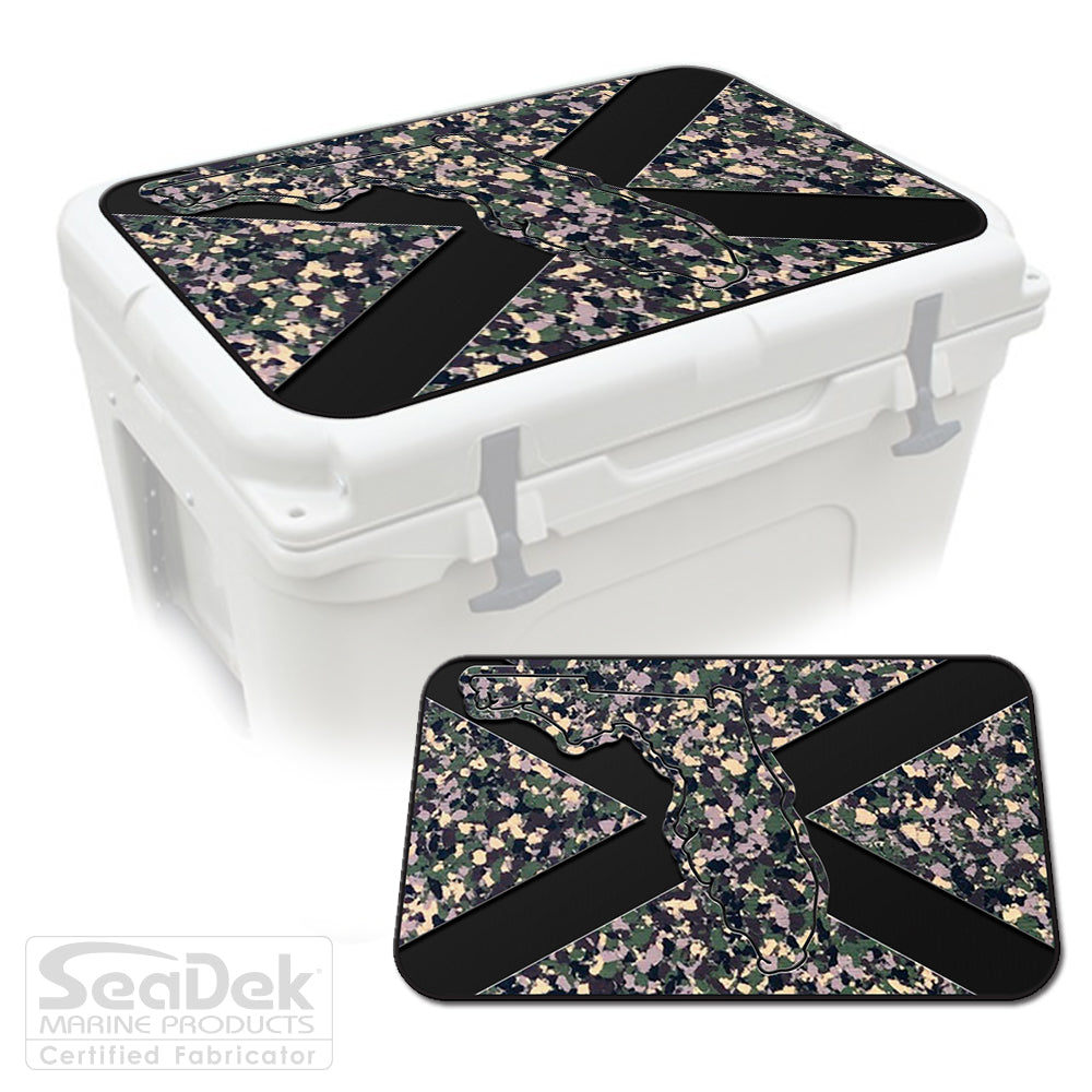 SeaDek Cooler Pad Marine EVA Mat by USATuff Fits YETI RTIC ORCA Ozark Trail Traction Non-Slip Seat Pad