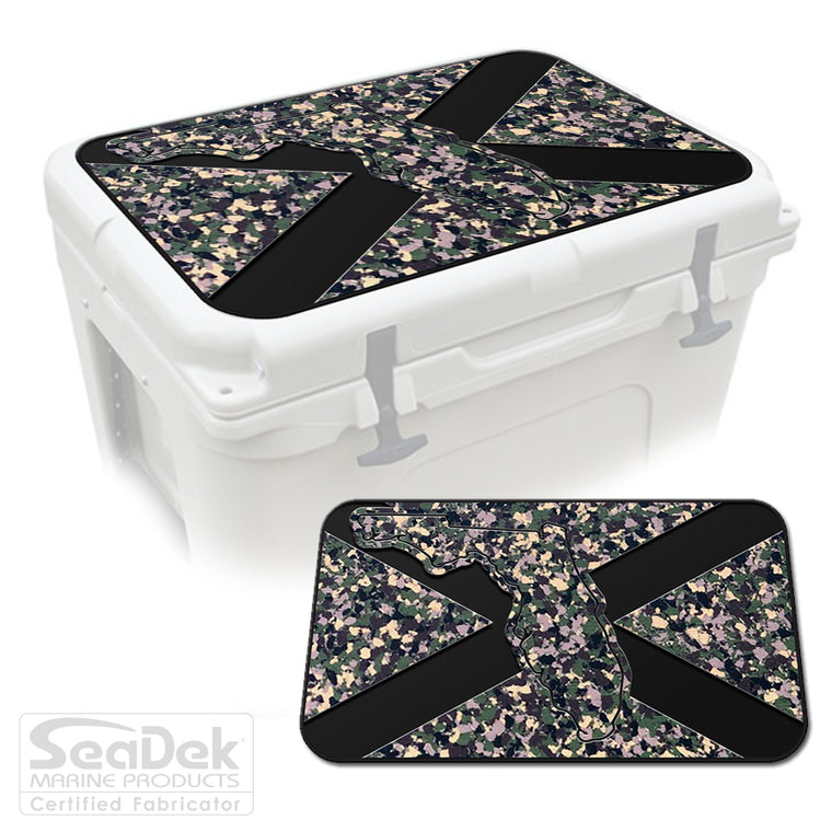 SeaDek Cooler Pad Marine EVA Mat by USATuff Fits YETI RTIC ORCA Ozark Trail Traction Non-Slip Seat Pad