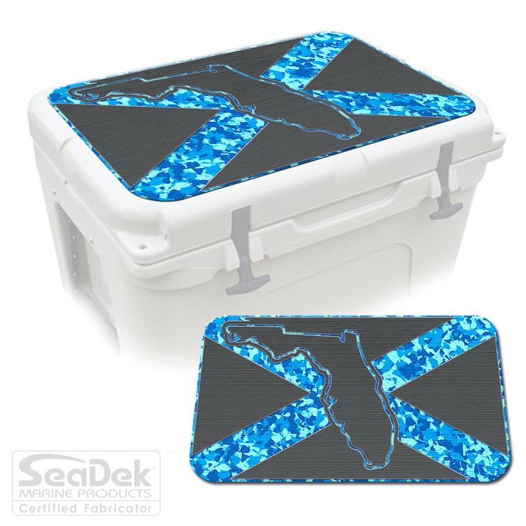 SeaDek Cooler Pad Marine EVA Mat by USATuff Fits YETI RTIC ORCA Ozark Trail Traction Non-Slip Seat Pad