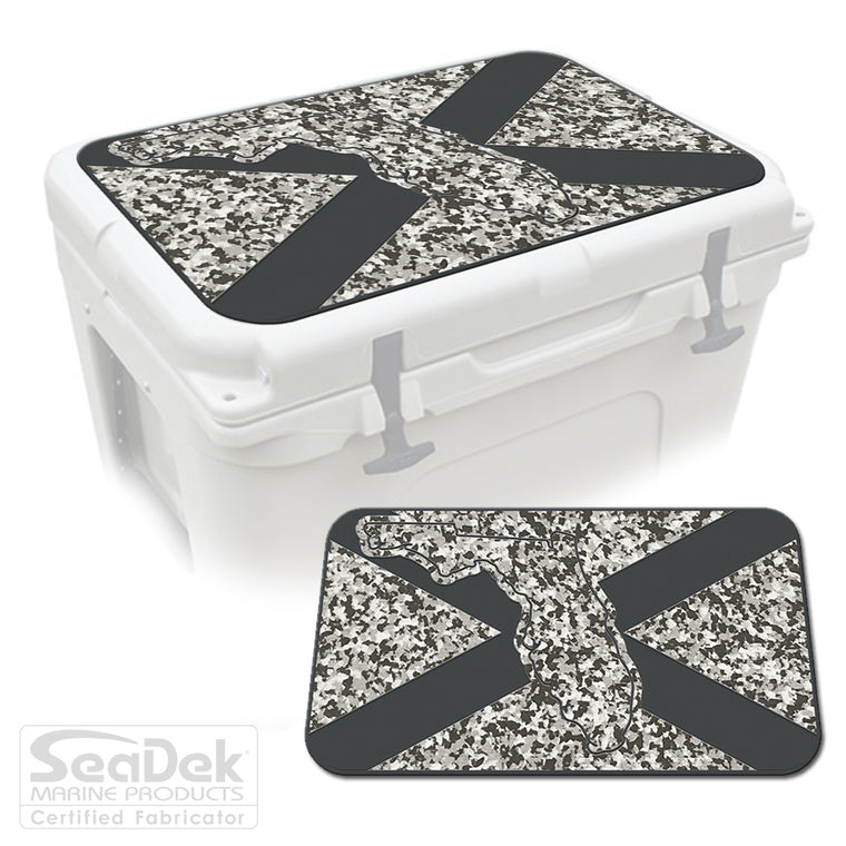 SeaDek Cooler Pad Marine EVA Mat by USATuff Fits YETI RTIC ORCA Ozark Trail Traction Non-Slip Seat Pad