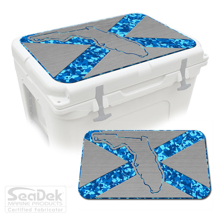 SeaDek Cooler Pad Marine EVA Mat by USATuff Fits YETI RTIC ORCA Ozark Trail Traction Non-Slip Seat Pad