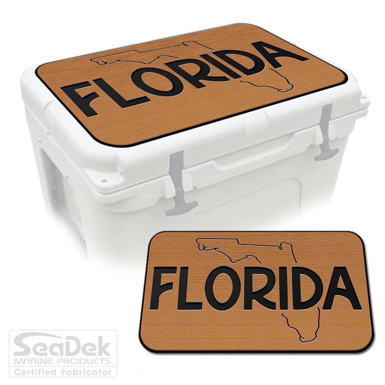 Mocha Black SeaDek Cooler Pad Marine EVA Mat by USATuff Fits YETI RTIC ORCA Ozark Trail Traction Non-Slip Seat Pad