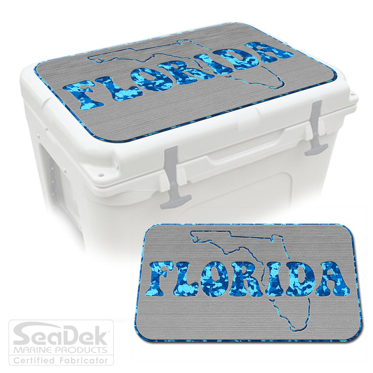 SeaDek Cooler Pad Marine EVA Mat by USATuff Fits YETI RTIC ORCA Ozark Trail Traction Non-Slip Seat Pad