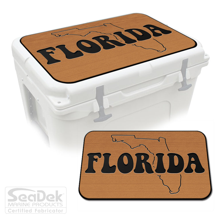 Mocha Black SeaDek Cooler Pad Marine EVA Mat by USATuff Fits YETI RTIC ORCA Ozark Trail Traction Non-Slip Seat Pad