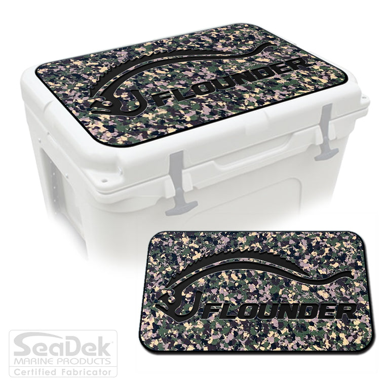 SeaDek Cooler Pad Marine EVA Mat by USATuff Fits YETI RTIC ORCA Ozark Trail Traction Non-Slip Seat Pad