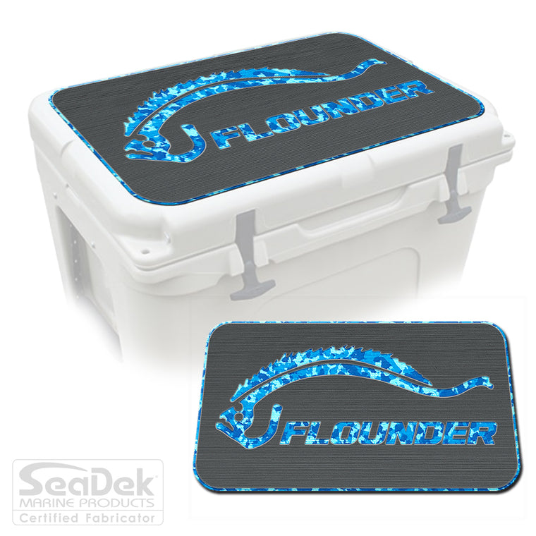 SeaDek Cooler Pad Marine EVA Mat by USATuff Fits YETI RTIC ORCA Ozark Trail Traction Non-Slip Seat Pad