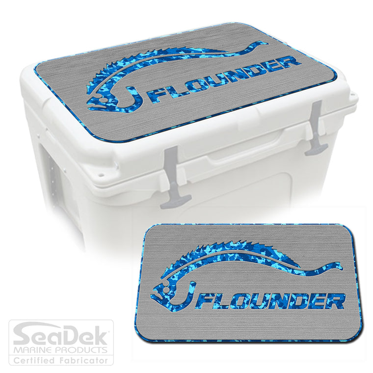 SeaDek Cooler Pad Marine EVA Mat by USATuff Fits YETI RTIC ORCA Ozark Trail Traction Non-Slip Seat Pad
