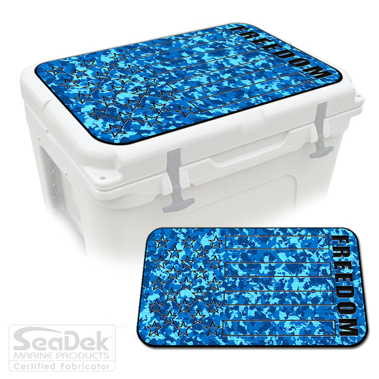 SeaDek Cooler Pad Marine EVA Mat by USATuff Fits YETI RTIC ORCA Ozark Trail Traction Non-Slip Seat Pad