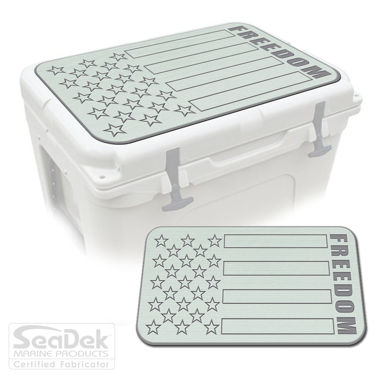 SeaDek Cooler Pad Marine EVA Mat by USATuff Fits YETI RTIC ORCA Ozark Trail Traction Non-Slip Seat Pad
