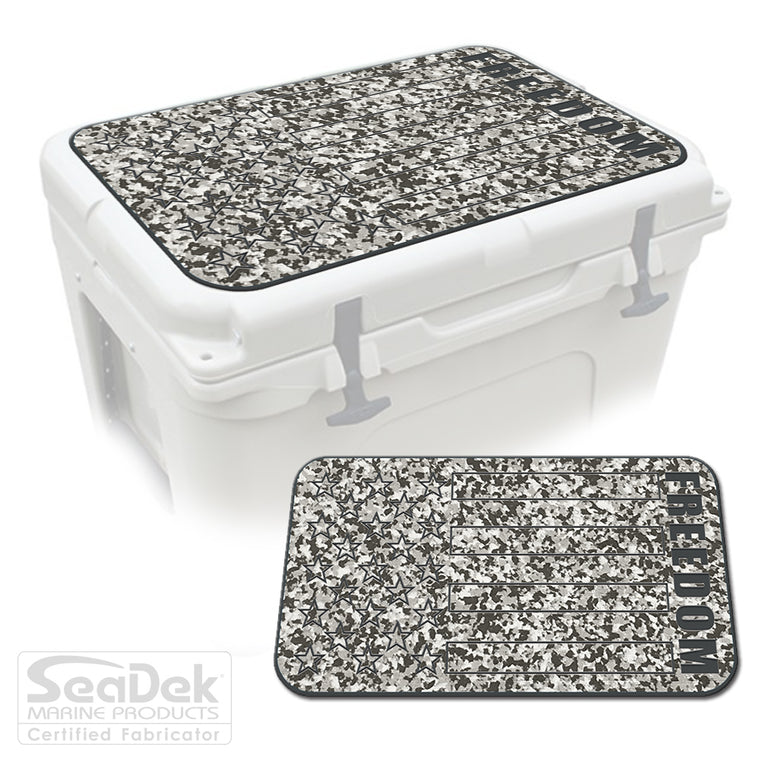 SeaDek Cooler Pad Marine EVA Mat by USATuff Fits YETI RTIC ORCA Ozark Trail Traction Non-Slip Seat Pad