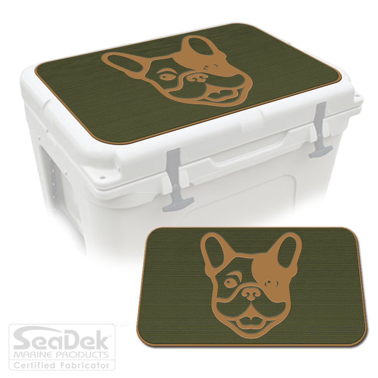 SeaDek Cooler Pad Marine EVA Mat by USATuff Fits YETI RTIC ORCA Ozark Trail Traction Non-Slip Seat Pad