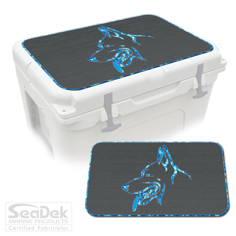 SeaDek Cooler Pad Marine EVA Mat by USATuff Fits YETI RTIC ORCA Ozark Trail Traction Non-Slip Seat Pad