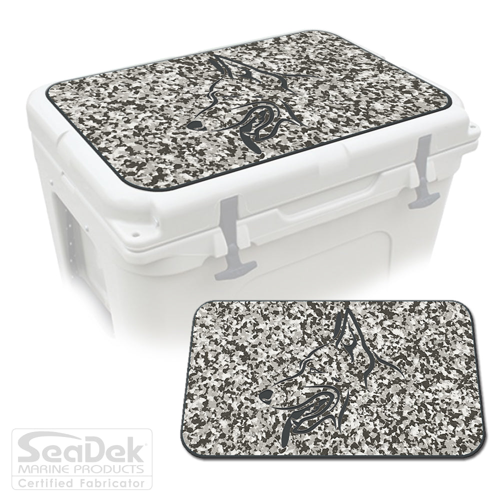 SeaDek Cooler Pad Marine EVA Mat by USATuff Fits YETI RTIC ORCA Ozark Trail Traction Non-Slip Seat Pad