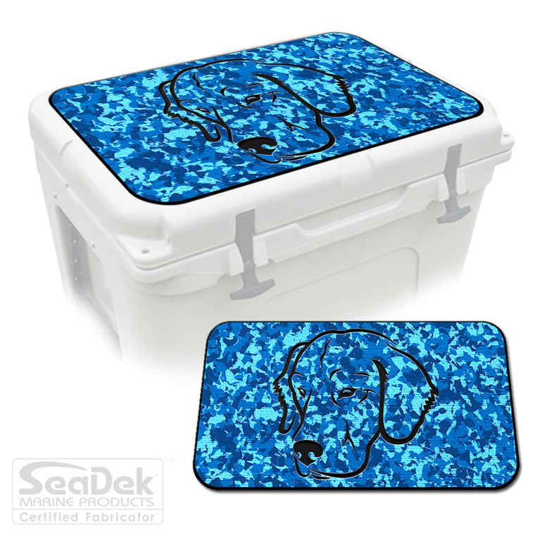SeaDek Cooler Pad Marine EVA Mat by USATuff Fits YETI RTIC ORCA Ozark Trail Traction Non-Slip Seat Pad
