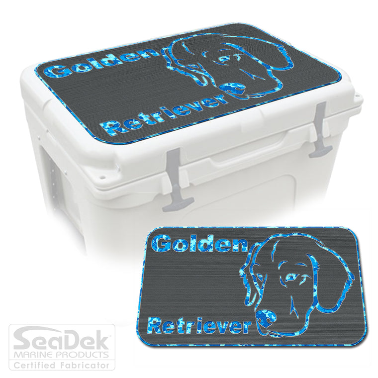 SeaDek Cooler Pad Marine EVA Mat by USATuff Fits YETI RTIC ORCA Ozark Trail Traction Non-Slip Seat Pad