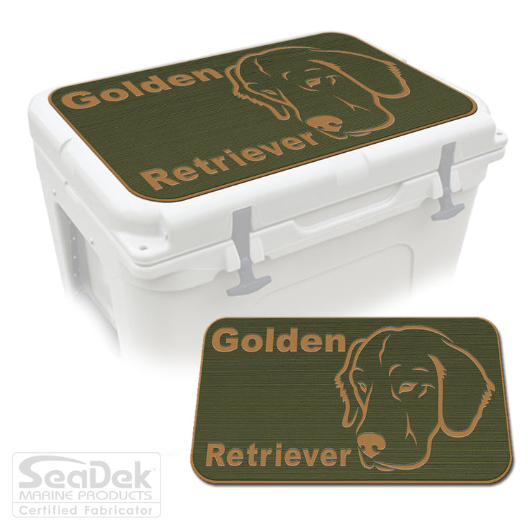 SeaDek Cooler Pad Marine EVA Mat by USATuff Fits YETI RTIC ORCA Ozark Trail Traction Non-Slip Seat Pad