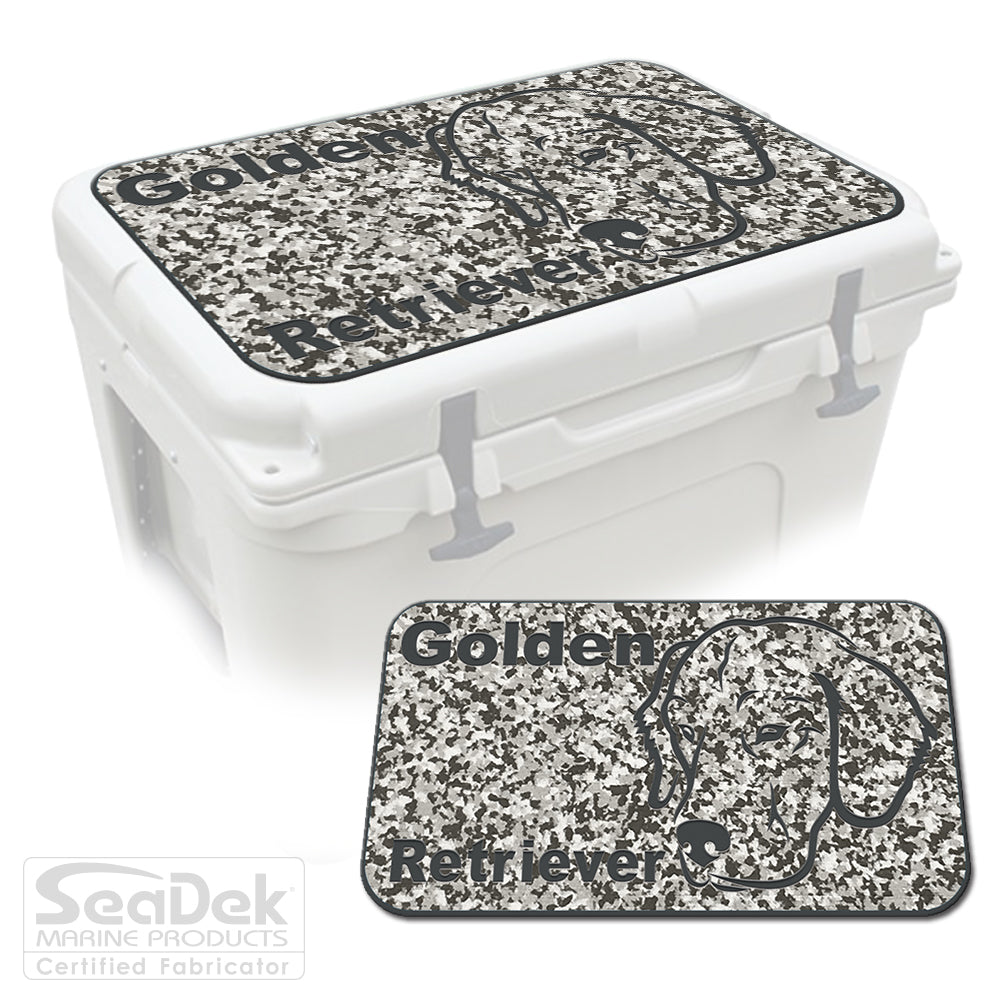 SeaDek Cooler Pad Marine EVA Mat by USATuff Fits YETI RTIC ORCA Ozark Trail Traction Non-Slip Seat Pad
