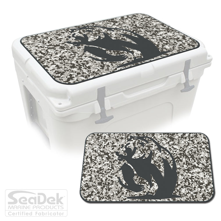 SeaDek Cooler Pad Marine EVA Mat by USATuff Fits YETI RTIC ORCA Ozark Trail Traction Non-Slip Seat Pad