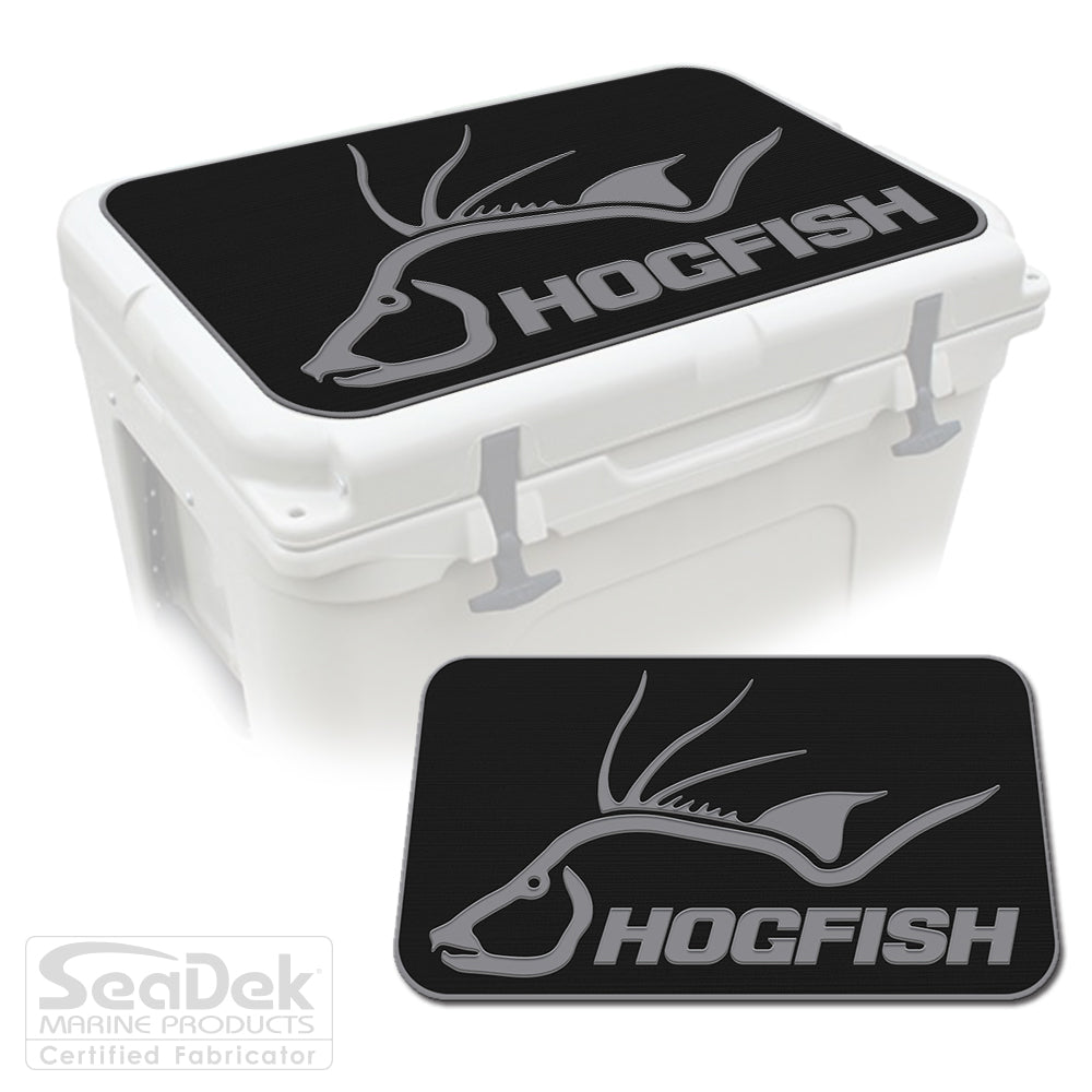 SeaDek Cooler Pad Top YETI RTIC ORCA US Flag Hogfish Name