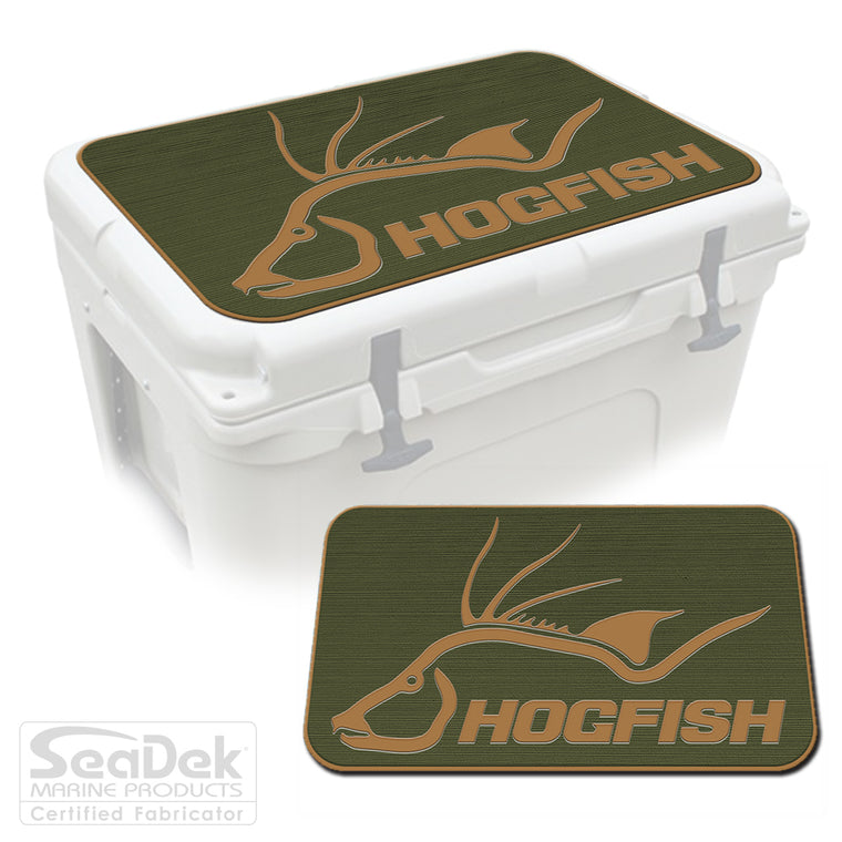 SeaDek Cooler Pad Marine EVA Mat by USATuff Fits YETI RTIC ORCA Ozark Trail Traction Non-Slip Seat Pad