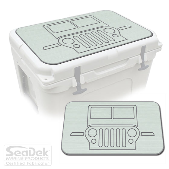 SeaDek Cooler Pad Marine EVA Mat by USATuff Fits YETI RTIC ORCA Ozark Trail Traction Non-Slip Seat Pad