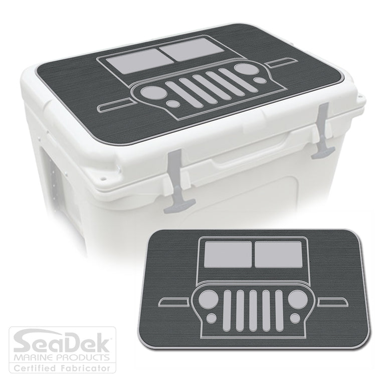 SeaDek Cooler Pad Marine EVA Mat by USATuff Fits YETI RTIC ORCA Ozark Trail Traction Non-Slip Seat Pad