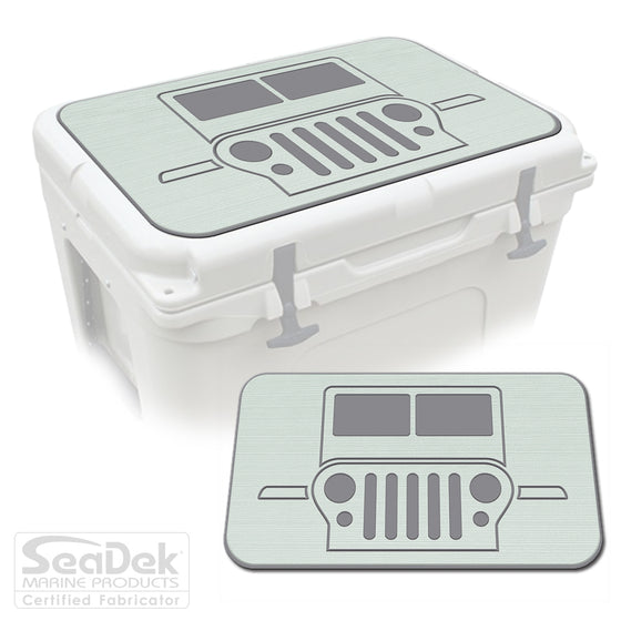 SeaDek Cooler Pad Marine EVA Mat by USATuff Fits YETI RTIC ORCA Ozark Trail Traction Non-Slip Seat Pad