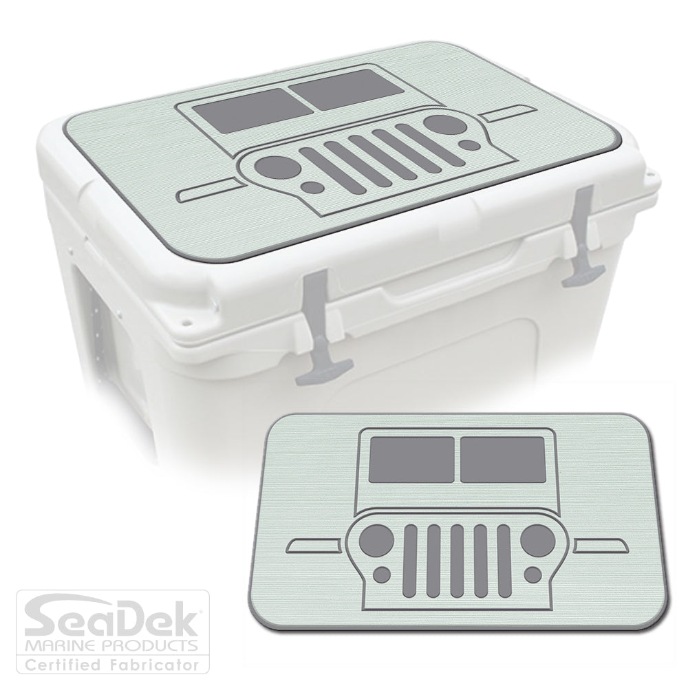 SeaDek Cooler Pad Marine EVA Mat by USATuff Fits YETI RTIC ORCA Ozark Trail Traction Non-Slip Seat Pad
