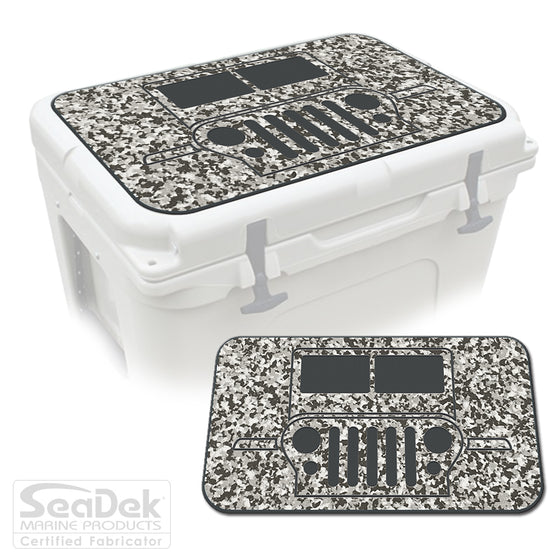 SeaDek Cooler Pad Marine EVA Mat by USATuff Fits YETI RTIC ORCA Ozark Trail Traction Non-Slip Seat Pad