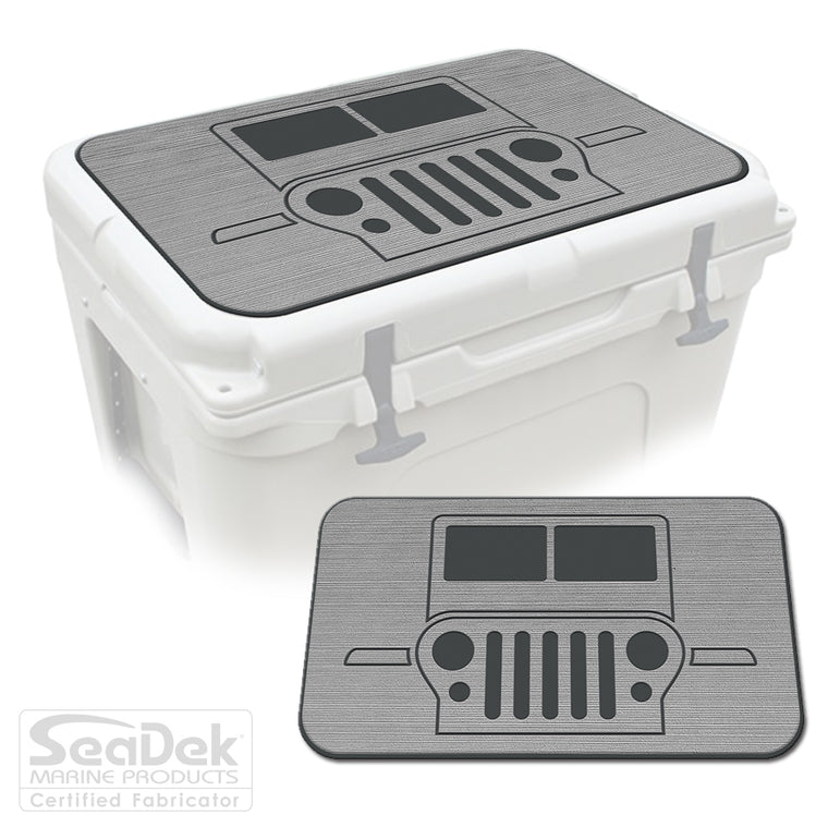 SeaDek Cooler Pad Marine EVA Mat by USATuff Fits YETI RTIC ORCA Ozark Trail Traction Non-Slip Seat Pad