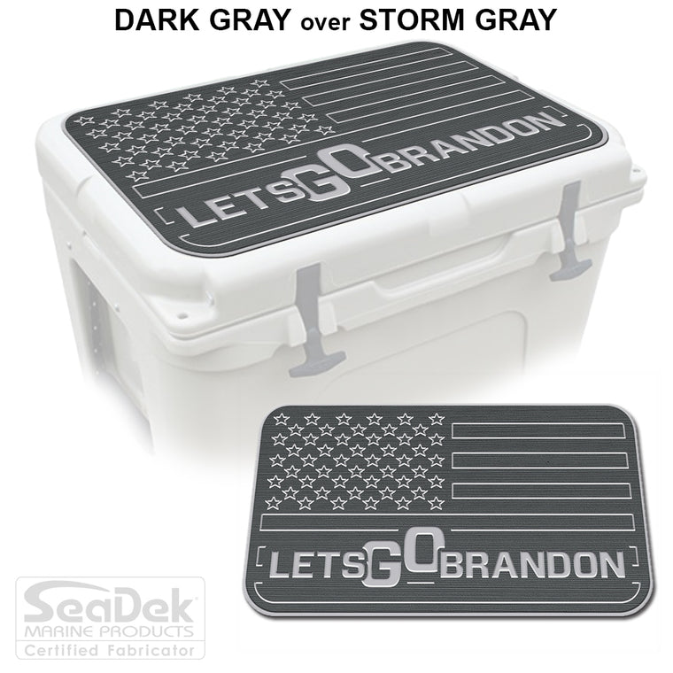 SeaDek Cooler Pad Marine EVA Mat by USATuff Fits YETI RTIC ORCA Ozark Trail Traction Non-Slip Seat Pad