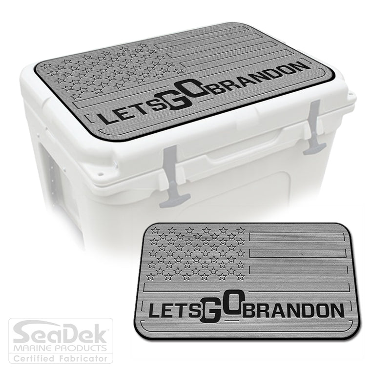 SeaDek Cooler Pad Marine EVA Mat by USATuff Fits YETI RTIC ORCA Ozark Trail Traction Non-Slip Seat Pad