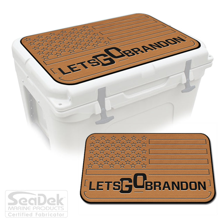 SeaDek Cooler Pad Marine EVA Mat by USATuff Fits YETI RTIC ORCA Ozark Trail Traction Non-Slip Seat Pad