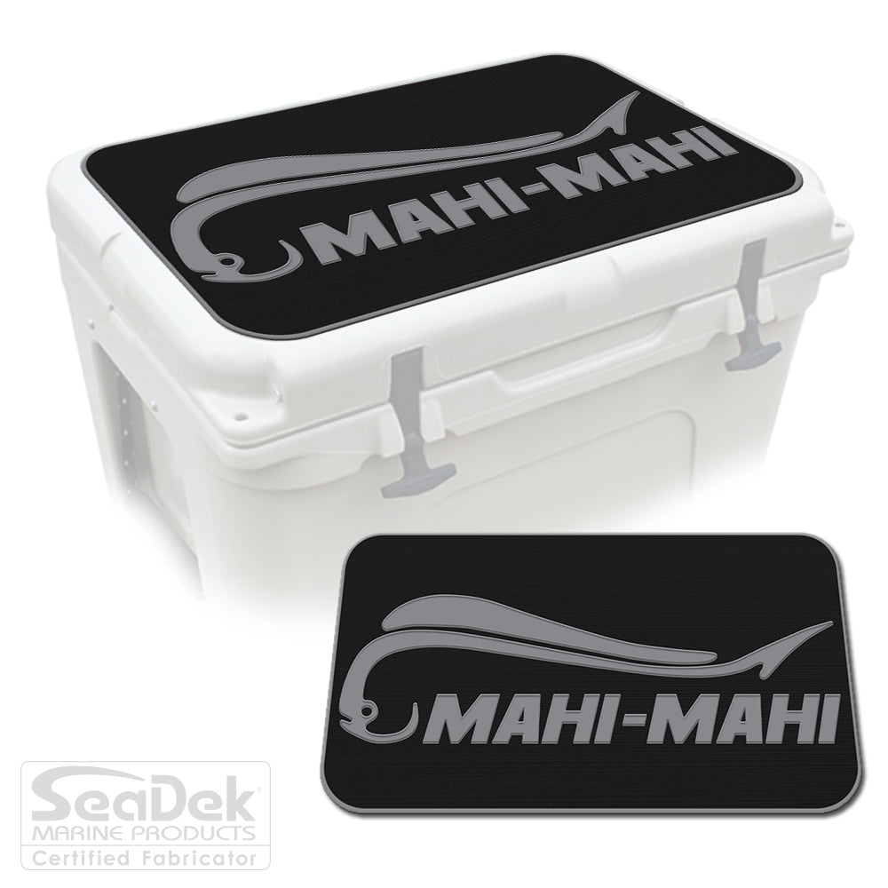 SeaDek Cooler Pad Top YETI RTIC ORCA US Flag Mahi-Mahi Name