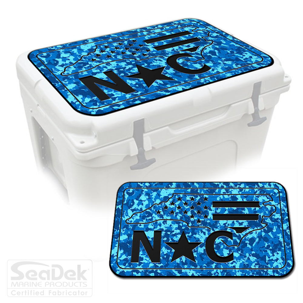 SeaDek Cooler Pad Marine EVA Mat by USATuff Fits YETI RTIC ORCA Ozark Trail Traction Non-Slip Seat Pad