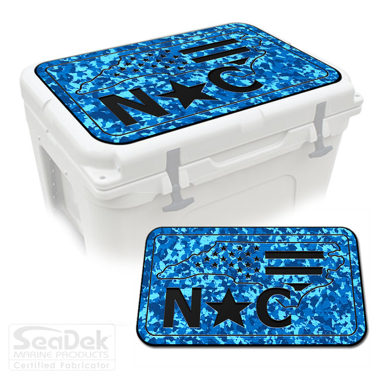 SeaDek Cooler Pad Marine EVA Mat by USATuff Fits YETI RTIC ORCA Ozark Trail Traction Non-Slip Seat Pad