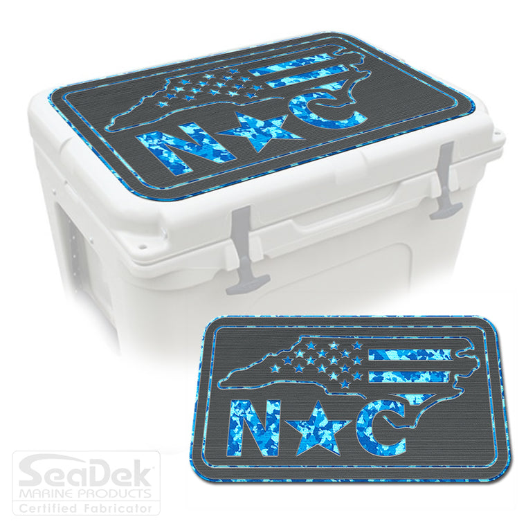 SeaDek Cooler Pad Marine EVA Mat by USATuff Fits YETI RTIC ORCA Ozark Trail Traction Non-Slip Seat Pad