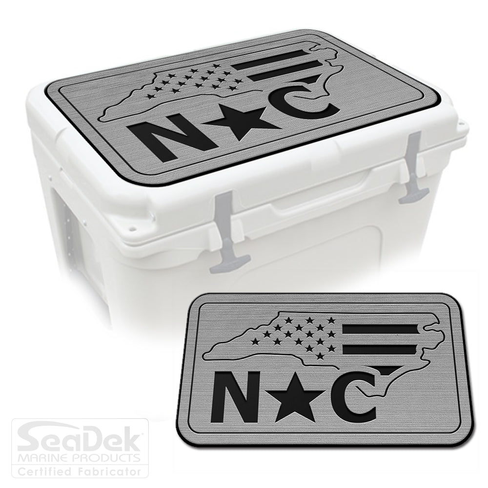 SeaDek Cooler Pad Marine EVA Mat by USATuff Fits YETI RTIC ORCA Ozark Trail Traction Non-Slip Seat Pad