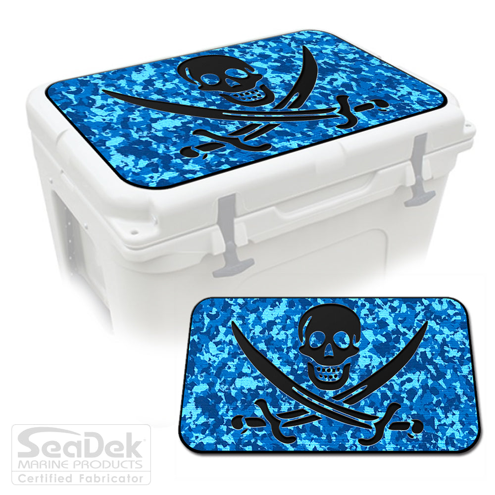SeaDek Cooler Pad Marine EVA Mat by USATuff Fits YETI RTIC ORCA Ozark Trail Traction Non-Slip Seat Pad