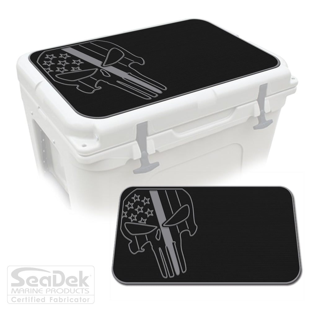 SeaDek Cooler Pad Top YETI RTIC ORCA SKULL LINE