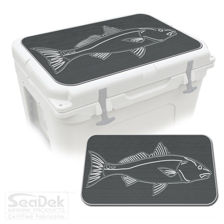 SeaDek Cooler Pad Marine EVA Mat by USATuff Fits YETI RTIC ORCA Ozark Trail Traction Non-Slip Seat Pad