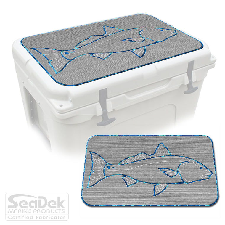 SeaDek Cooler Pad Marine EVA Mat by USATuff Fits YETI RTIC ORCA Ozark Trail Traction Non-Slip Seat Pad