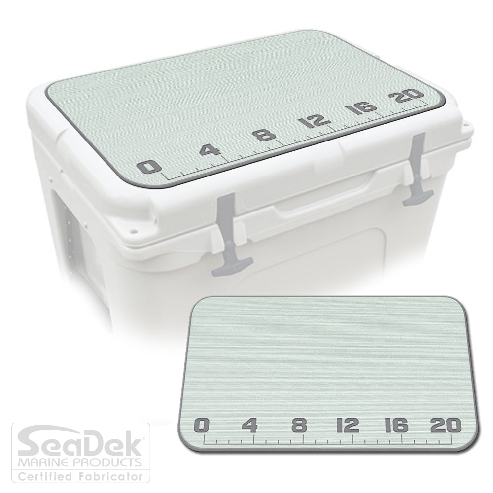 Yeti Fish Ruler SeaDek Cooler Pad - Best Custom YETI Cooler Accessories