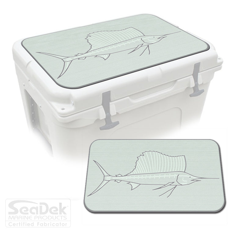 SeaDek Cooler Pad Marine EVA Mat by USATuff Fits YETI RTIC ORCA Ozark Trail Traction Non-Slip Seat Pad