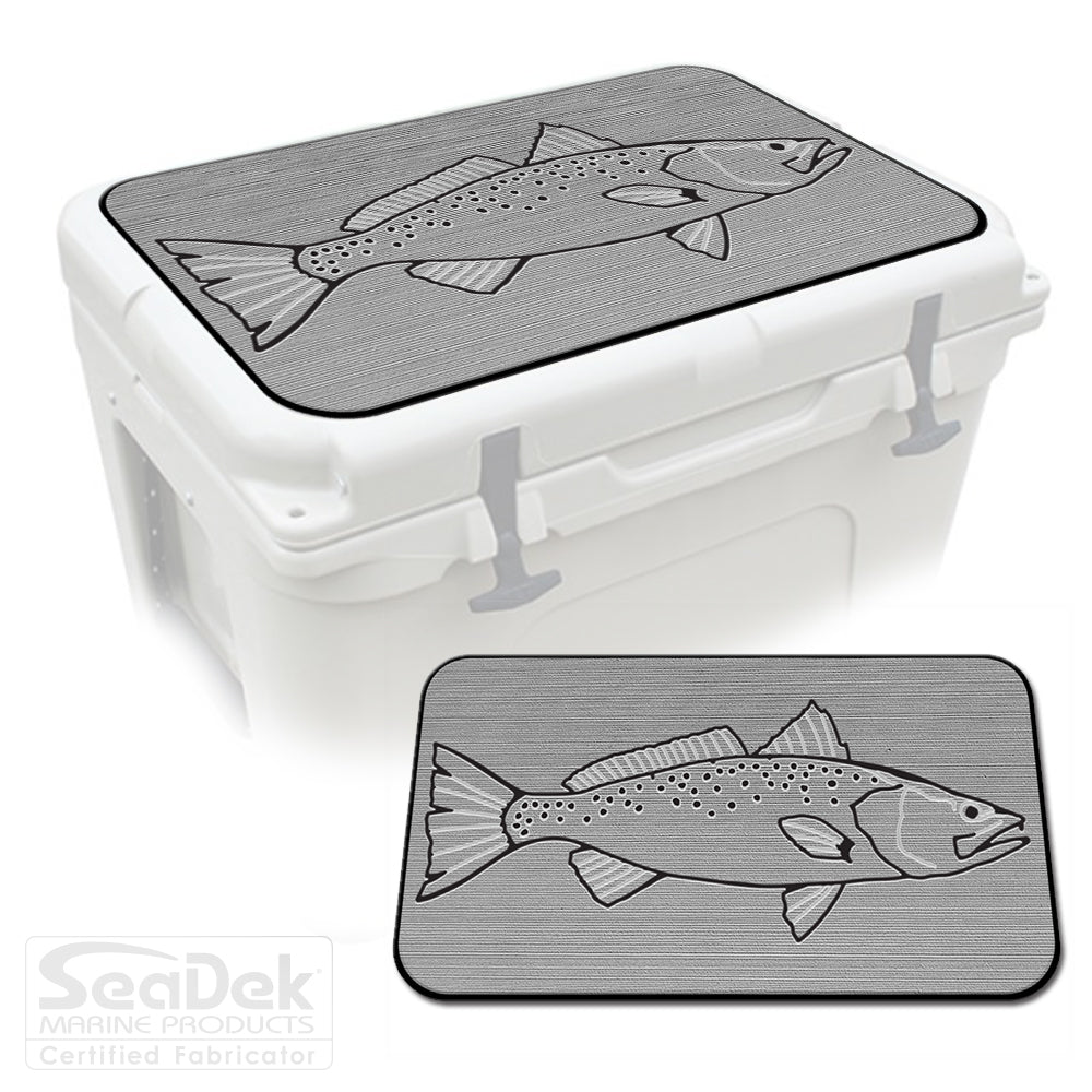 SeaDek Cooler Pad Marine EVA Mat by USATuff Fits YETI RTIC ORCA Ozark Trail Traction Non-Slip Seat Pad