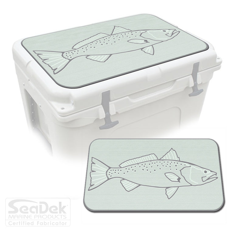 SeaDek Cooler Pad Marine EVA Mat by USATuff Fits YETI RTIC ORCA Ozark Trail Traction Non-Slip Seat Pad