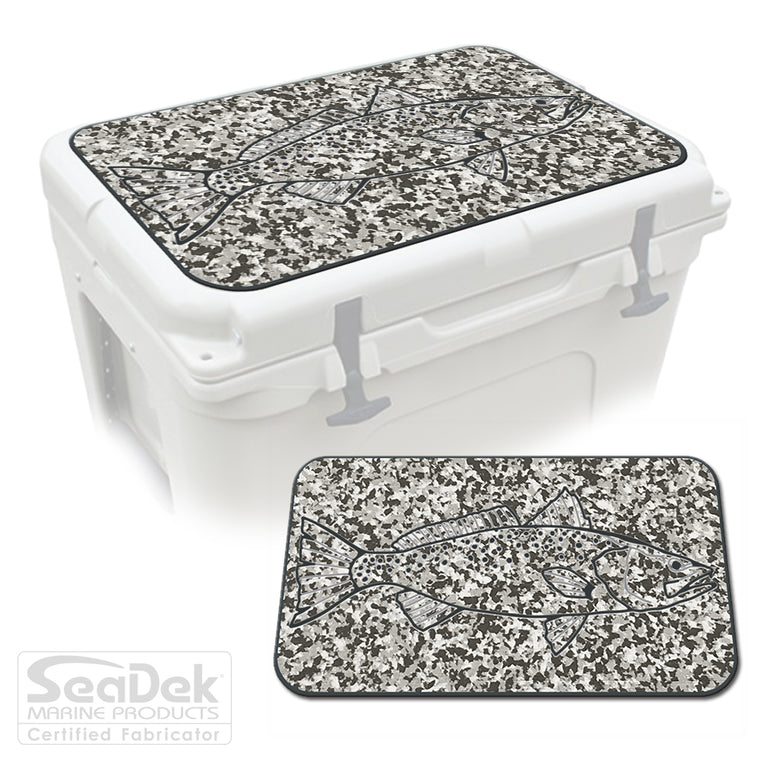 SeaDek Cooler Pad Marine EVA Mat by USATuff Fits YETI RTIC ORCA Ozark Trail Traction Non-Slip Seat Pad