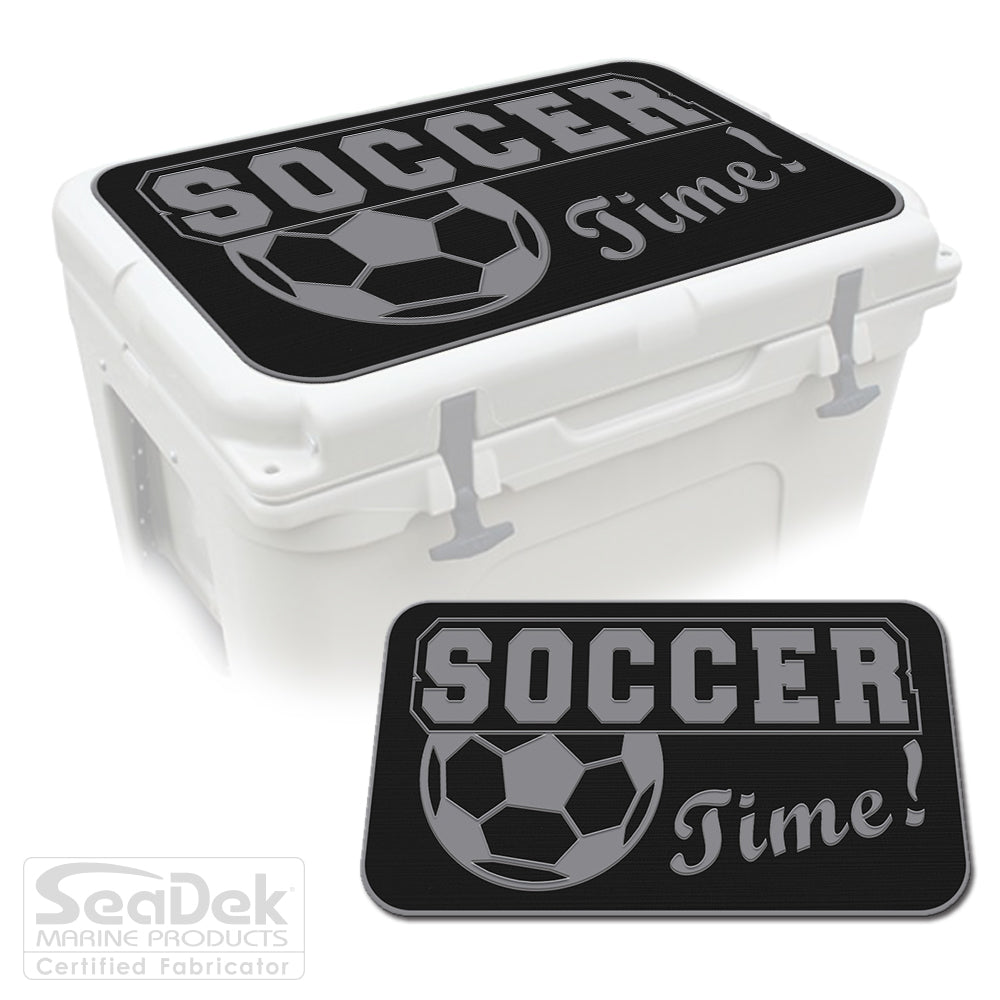 SeaDek Cooler Pad Top YETI RTIC ORCA SOCCER TIME